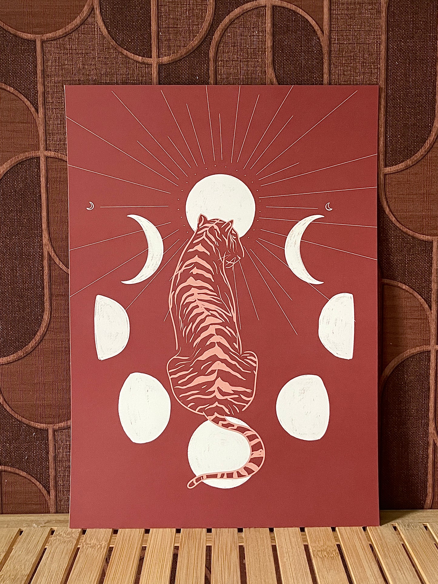 Tiger & Moon | Poster