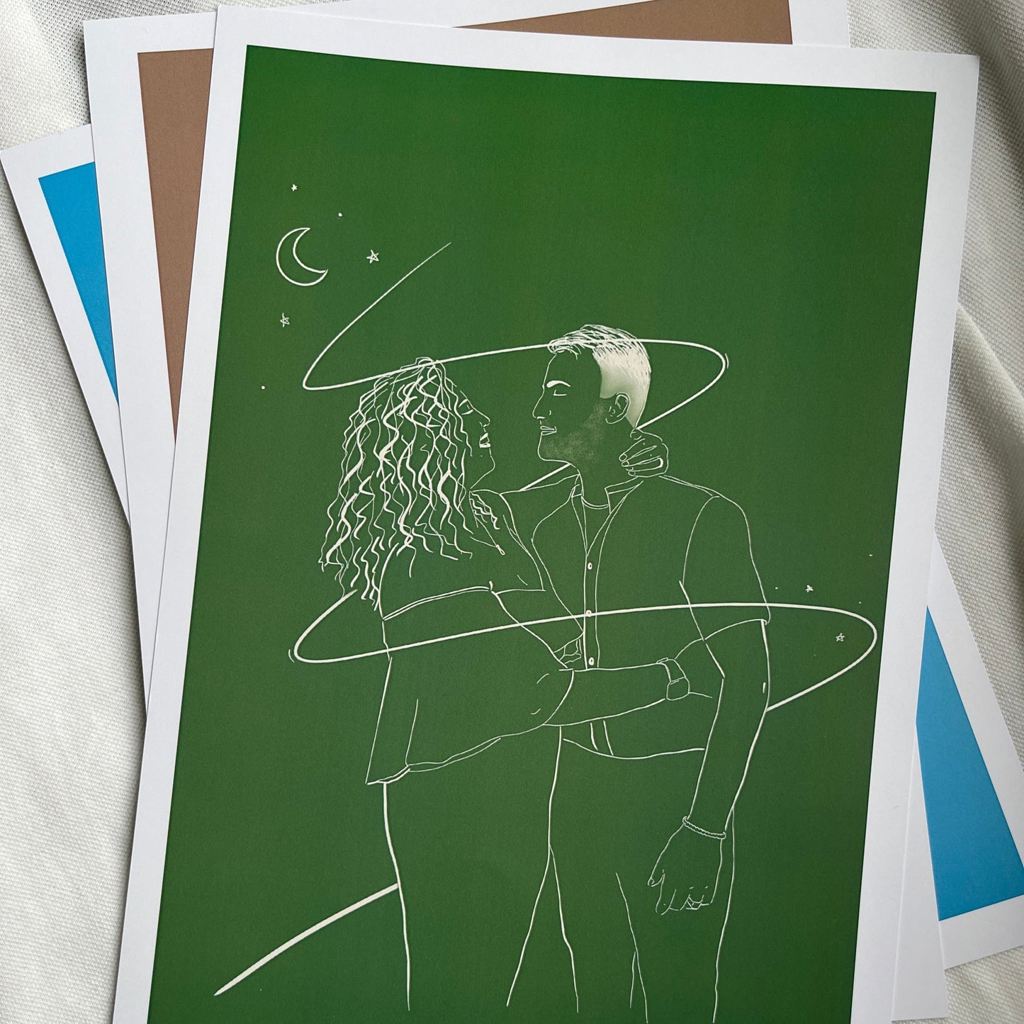 Persoonlijke illustratie | 2 personen