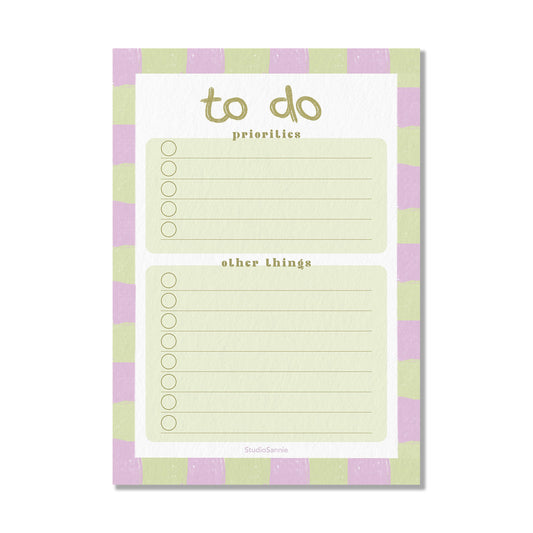 To Do List | Notitieblok