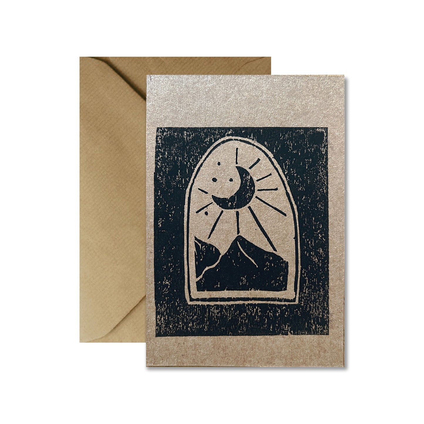 Nightglow | Kaart Linoprint