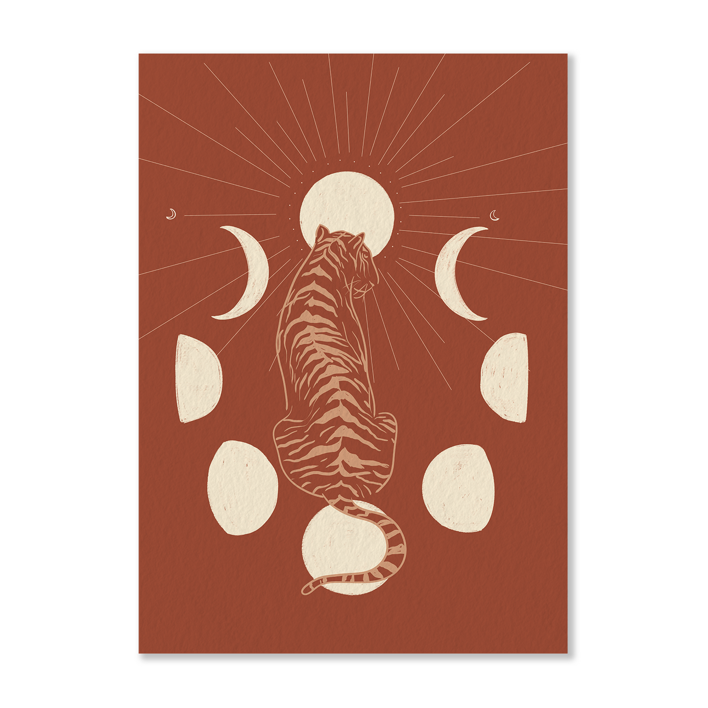 Tiger & Moon | Poster